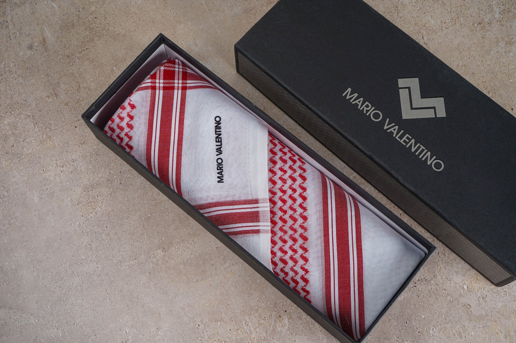 شماغ ماريو فالنتينو أحمر