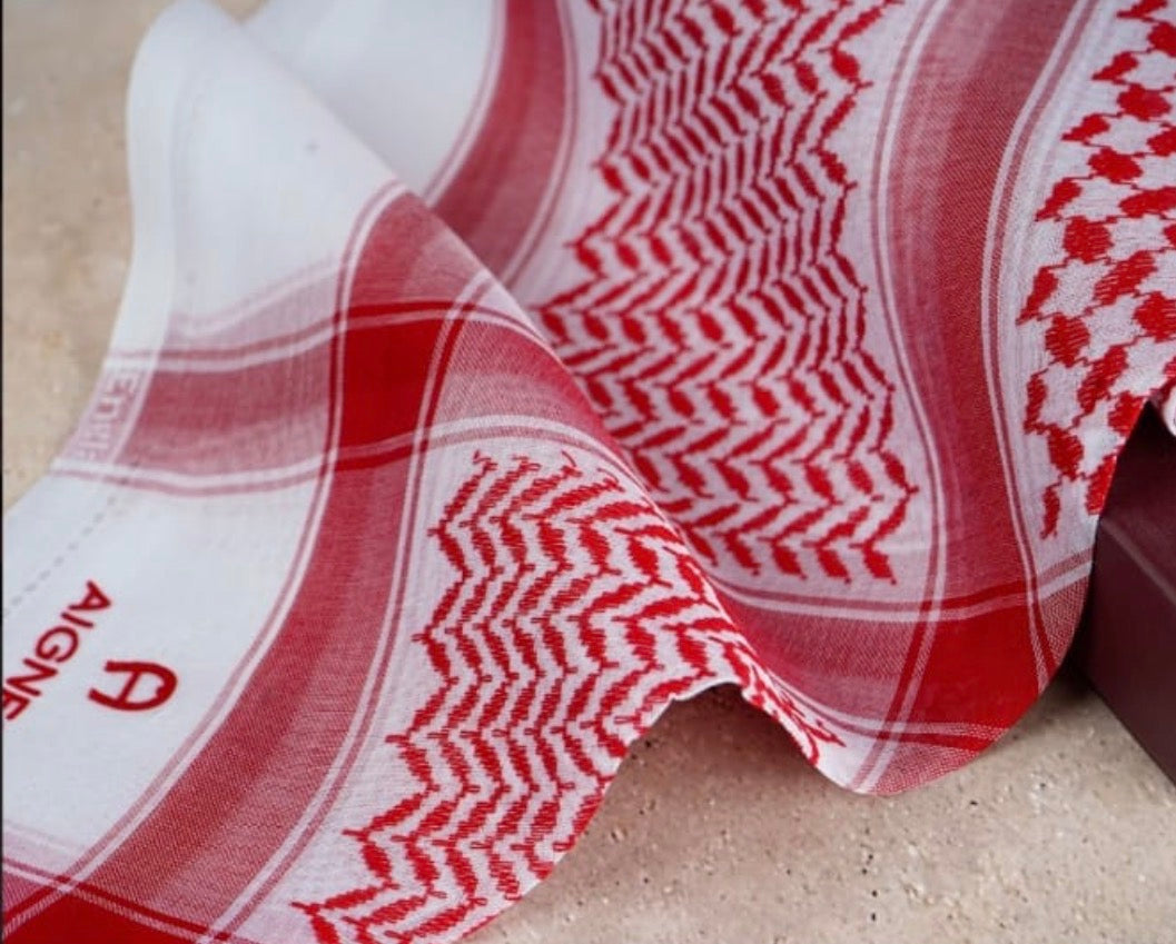 شماغ أجنر الجديد أحمر