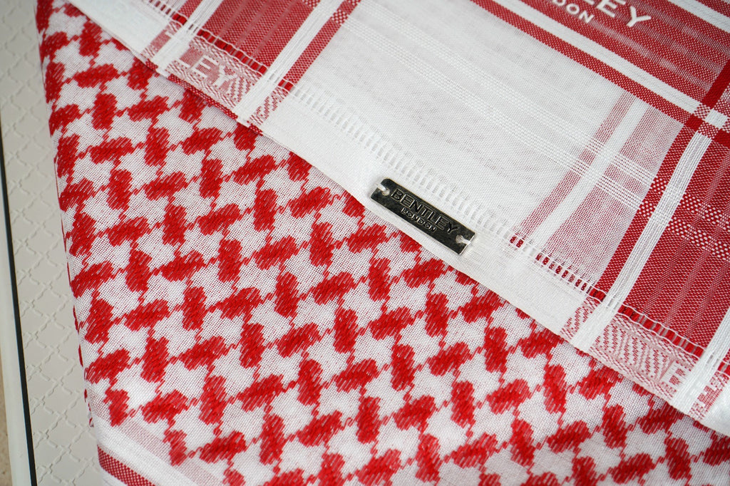 شماغ بنتلي احمر