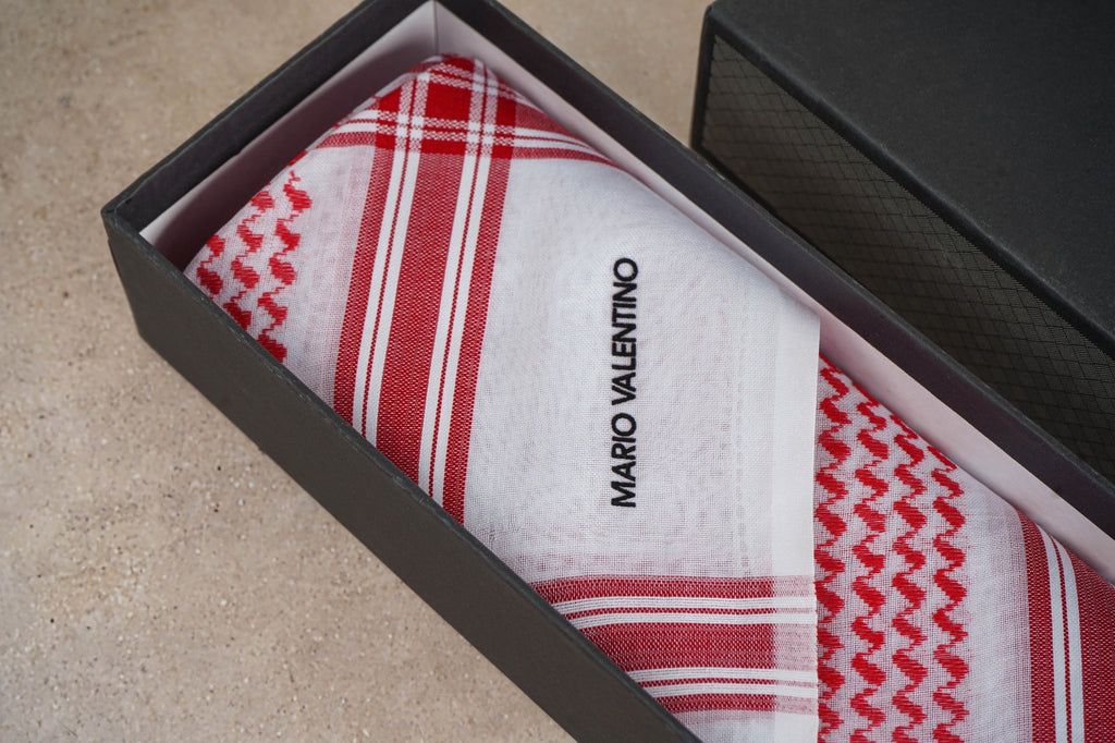 شماغ ماريو فالنتينو أحمر