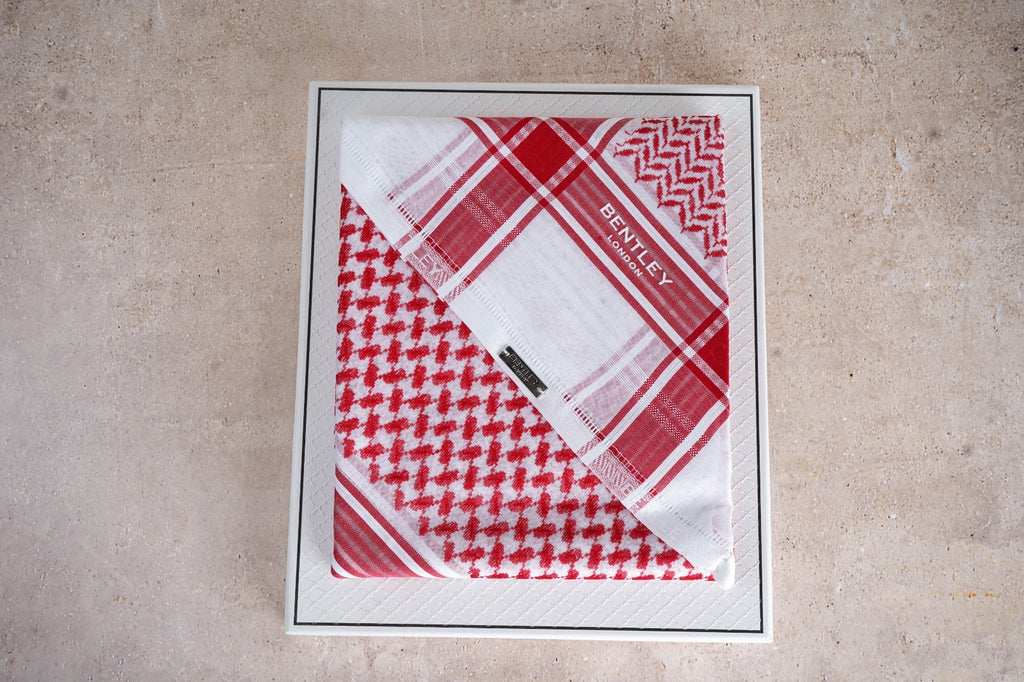 شماغ بنتلي احمر